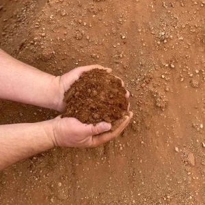 screened sand